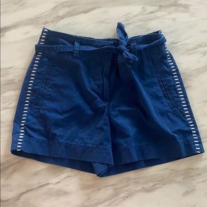 Belted High Waisted Short